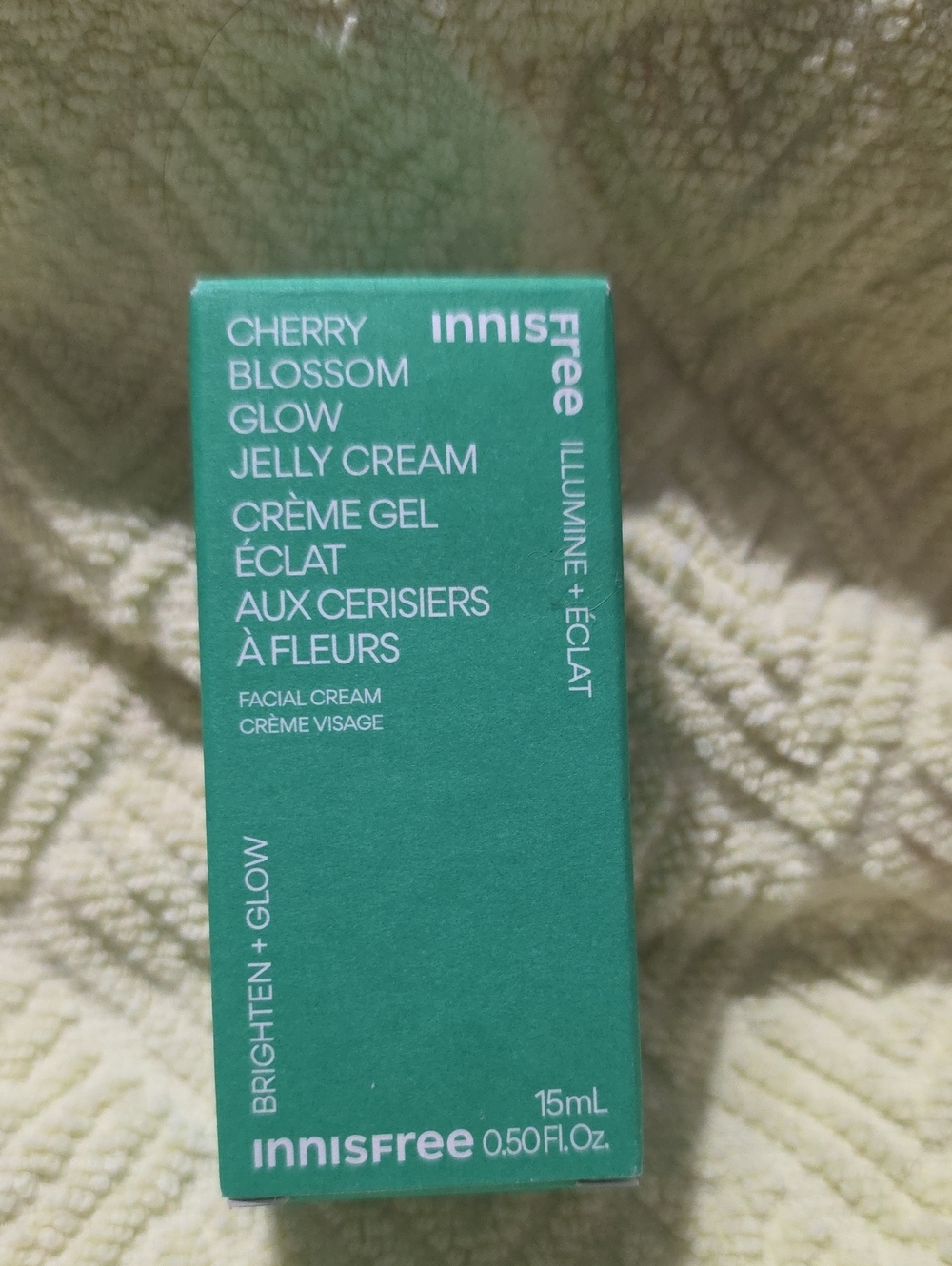 Innisfree Cherry Blossom Glow Jelly Cream - Green